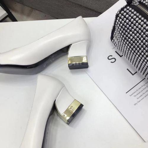 Chanel Womens Shoes Leather Pumps