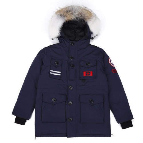Canada Goose Langford Mens Womens Winter Windprood Down Jackets Keep Warm 80% White Duck Down