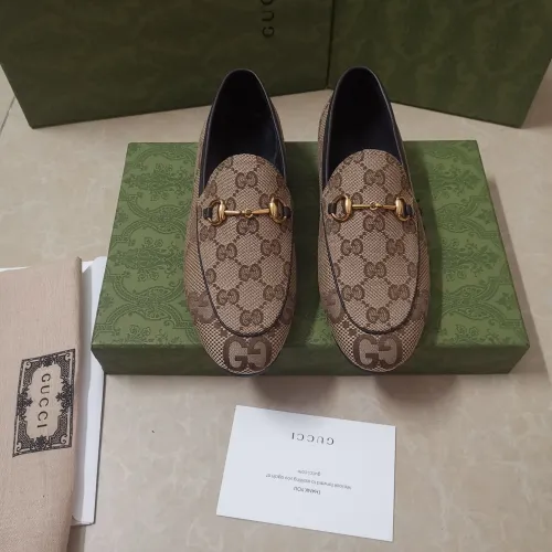 Gucci Womens Shoes Casual Loafers Design Luxury Brand Leather Princetown with Original Box 431467 UKO60 2588