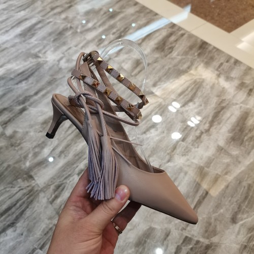 Valentino Womens Shoes Rockstud Slingback Pump 5cm