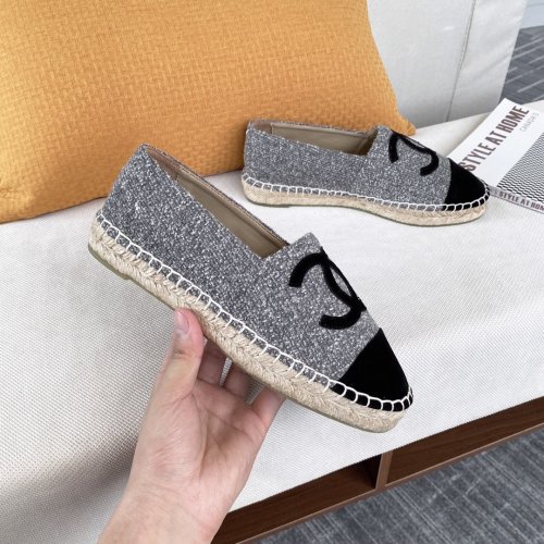 Chanel Women Shoes Fashion Espadrille Luxury Brand Casual Shoes for Women ESPADRILLE with Original Box Espadrilles