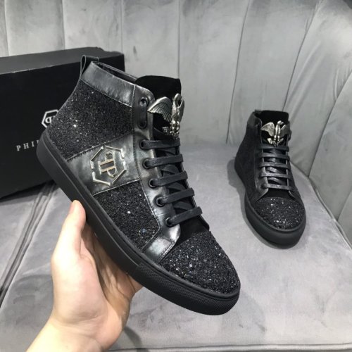 Philipp Plein Men Shoes Fashion Design Luxury Brand