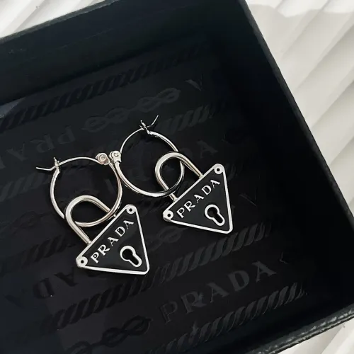 Prada Luxury Men Womens Earrings B891