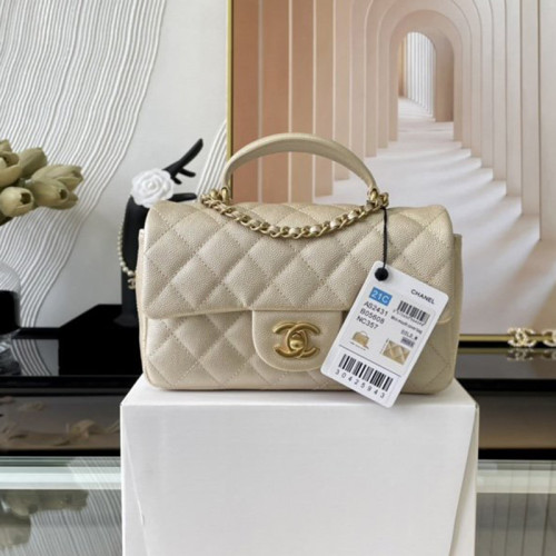 Chanel Womens Bags Crossbody Bag Classic Handbag CF Mini Luxury Brand with Original Box