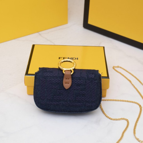 Fendi Womens Bag NANO BAGUETTE CHARM