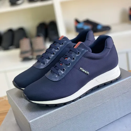 Prada Men Shoes Luxury Brand Sneakers