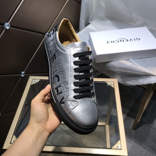 Givenchy Men Shoes Fashion Type Luxury Brand GIVENCHY SNEAKERS IN LEATHER with Original Box