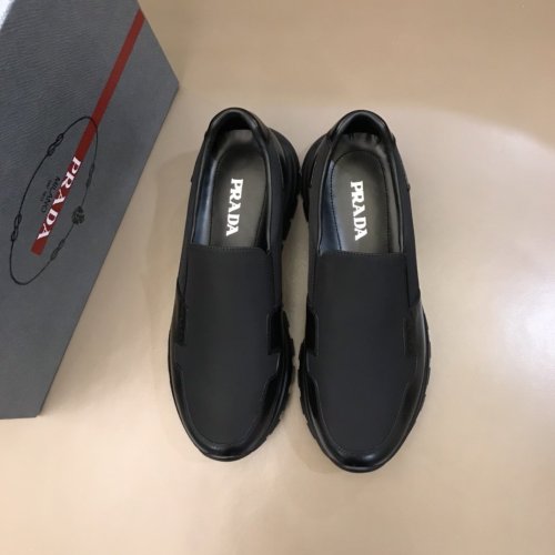 Prada Mens Shoes Sneakers Casual Shoes for Men Luxury Brand Breathable Fashion Sneakers with Original Box