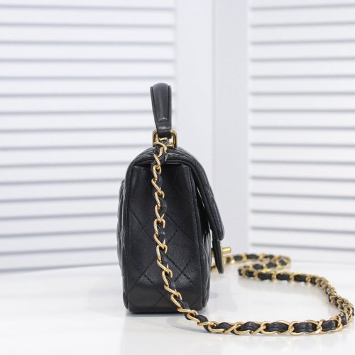 Chanel Womens Bags Crossbody Bag Fap Bag with Top Handle