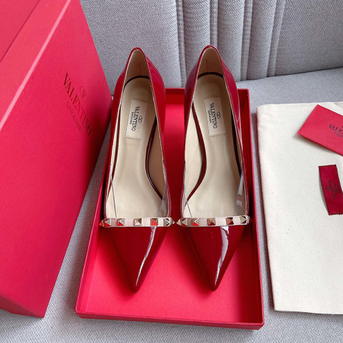 Valentino Womens Shoes Rockstud Pump High Heels 8cm