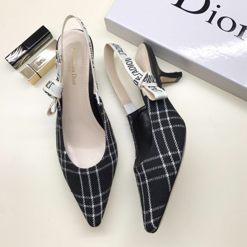 Dior Women Shoes Luxury Design Fashion Type High Heel Shoes for Wedding Style J'ADIOR SLINGBACK PUMP