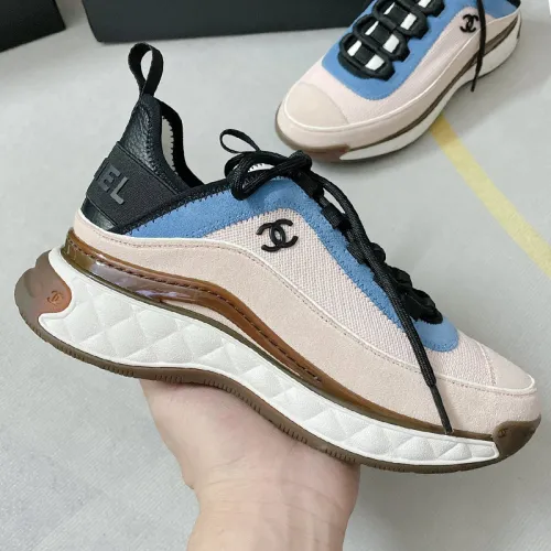 Chanel Mens Shoes Sneakers Luxury Brand Sports Shoes Breathable Design with Original Box