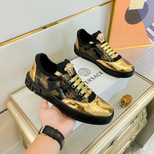 Versace Men Shoes Sneakers Fashion Design Luxury Brand