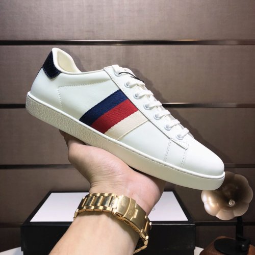 Gucci Womens Shoes Fashion Sneakers Lace-Up Luxury Brand Women's Ace Embroidered Sneaker with Original Box