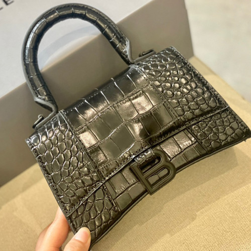 Balenciaga Womens Bags HOURGLASS XS S TOP HANDLE BAG with Original Box