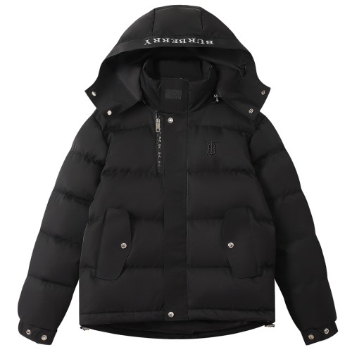 Burberry Design Mens Womens Winter Windprood Down Jackets Keep Warm