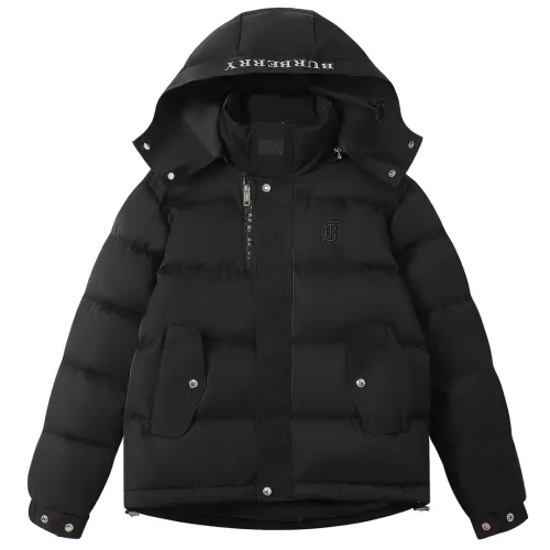 Burberry Design Mens Womens Winter Windprood Down Jackets Keep Warm