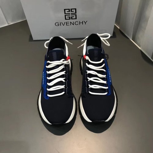 Givenchy Men Shoes SPECTRE SNEAKERS IN NYLON AND LEATHER
