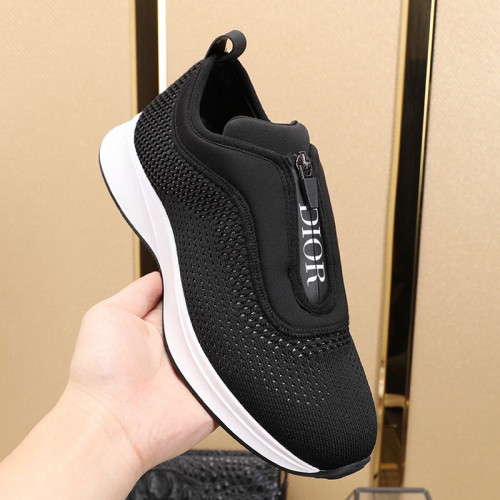 Dior Men Shoes Sneakers Casual Luxury Brand Slip On Breathable Mens Sneakers