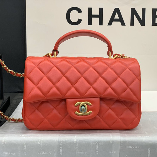 Chanel Womens Bags Crossbody Bag Classic Handbag CF Mini Luxury Brand with Original Box