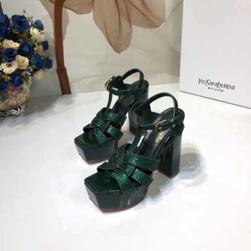 Saint Laurent YSL Womens Shoes BIANCA SANDALS 12cm