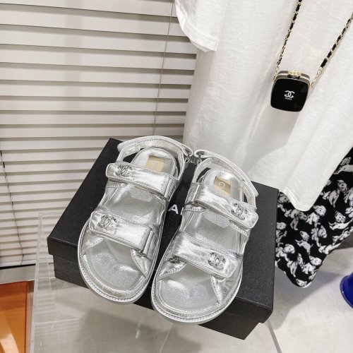 Chanel Womens Shoes Sandals Slippers Luxury Brand Design with Original Box