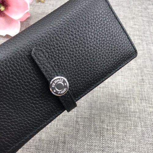 Hermes Womens Mens Wallets Purse Bag Clutch Leather Design Coin Bag with Original Box