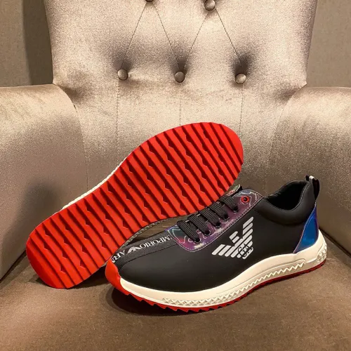 Armani Men Shoes Sneakers Fashion Design Luxury Brand Design