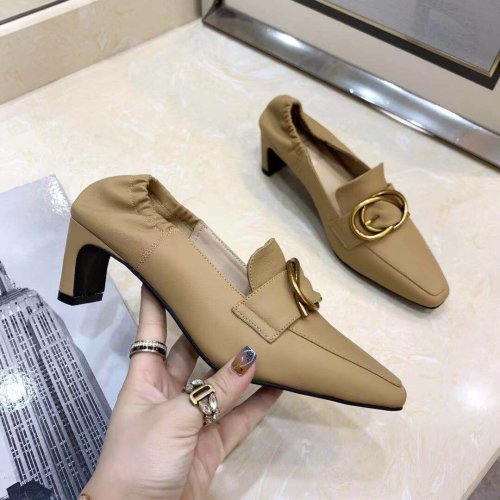 Dior Womens Shoes Leather Pumps 5.5cm