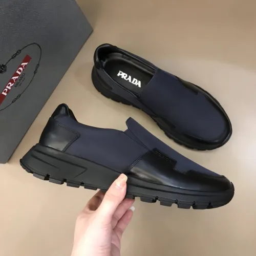 Prada Mens Shoes Sneakers Casual Shoes for Men Luxury Brand Breathable Fashion Sneakers with Original Box