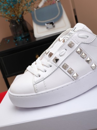 Valentino Womens Shoes Fashion Design Luxury Brand OPEN SNEAKER WITH VLTN PRINT with Original Box WY0S0830BLUA01