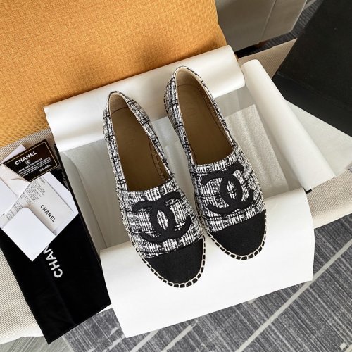 Chanel Women Shoes Fashion Espadrille Luxury Brand Casual Shoes for Women ESPADRILLE with Original Box Espadrilles