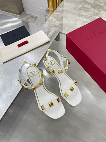 Valentino Women Shoes Mule Flip Flop Sandals ROMAN STUD SLIDE SANDAL IN QUILTED NAPPA with Original Box Luxury Brand