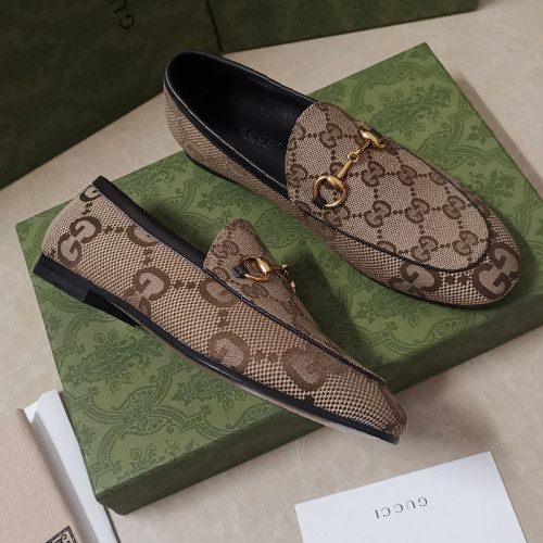 Gucci Womens Shoes Casual Loafers Design Luxury Brand Leather Princetown with Original Box 431467 UKO60 2588
