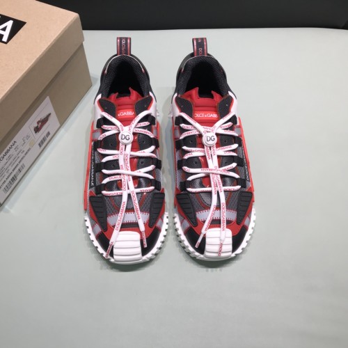 Dolce&Gabbana Men Shoes Luxury Brand Fashion Type Ns1 Sneakers In Mixed Materials CS1770AJ9748B189