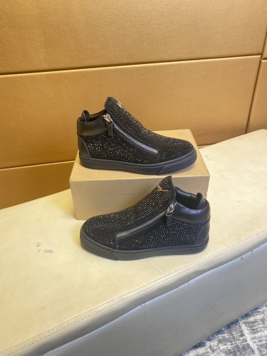 Giuseppe Zanotti Mens Shoes Sneakers Luxury Brand Sneakers with Original Box GZ Shoes Fashion