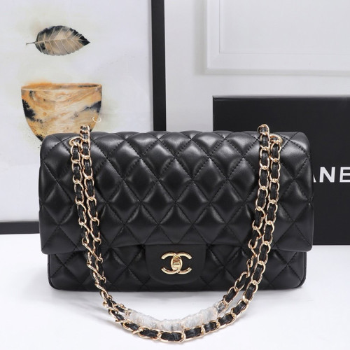 Chanel Womens Bags Crossbody Bag Classic CF Luxury Brand with Original Box