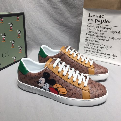 Gucci Mens Shoes Luxury Brand Men's GG Disney x Gucci Ace Sneaker ‎602548 HWM10 8961
