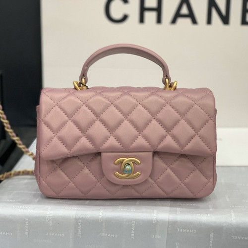Chanel Womens Bags Crossbody Bag Classic Handbag CF Mini Luxury Brand with Original Box