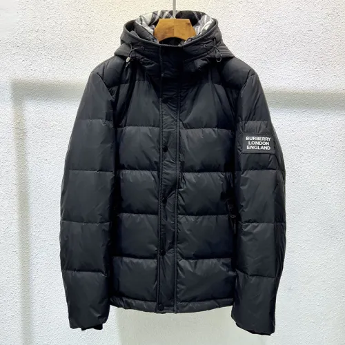 Burberry Winter Mens Coats Overcoats Luxury Brand Mens Long Sleeve Coat