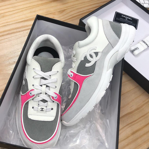 Chanel Mens Shoes Sneakers Luxury Brand Sports Shoes Breathable Design with Original Box