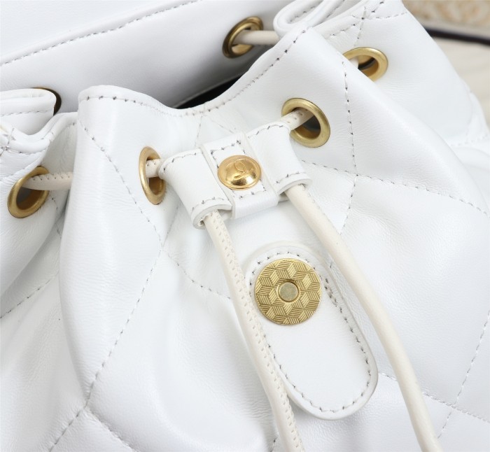 Chanel Womens Bags Drawstring Backpack