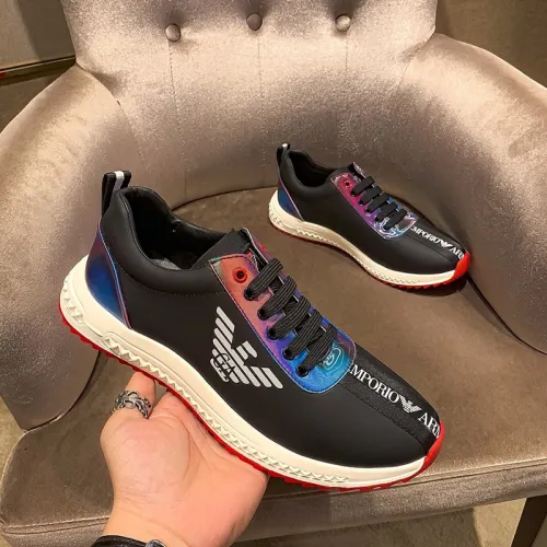 Armani Men Shoes Sneakers Fashion Design Luxury Brand Design