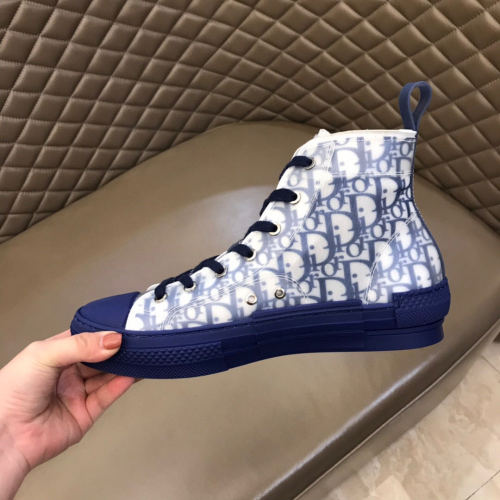 Dior Womens Mens Shoes Sneakers Luxury Brand Unisex Design B23 High-Top Sneaker with Box