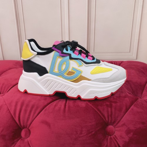 Dolce&Gabbana Womens Shoes Sneakers Fashion Type Luxury Brand Mixed-materials Daymaster sneakers with Original Box