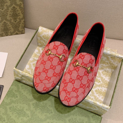 Gucci Womens Shoes Casual Design Loafers Leather Luxury Brand loafer with Original Box