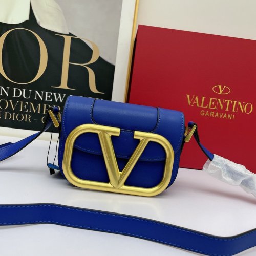 Valentino Womens Bags Crossbody Bag Luxury Brand SMALL SUPERVEE CROSSBODY CALFSKIN BAG with Original Box