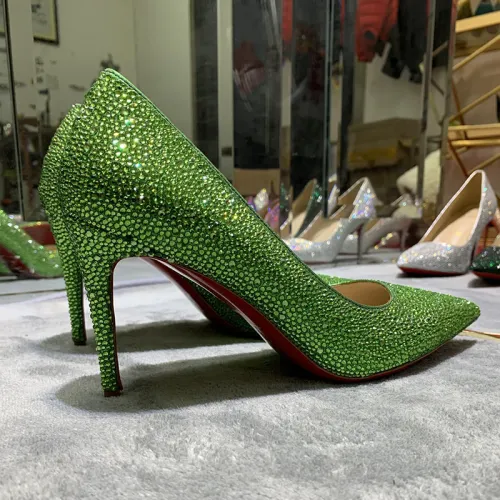 Christian Louboutin Women Shoes Pumps Luxury Brand Red Bottom Design with Original Box