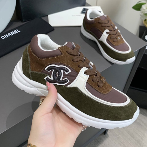 Chanel Mens Shoes Sneakers Luxury Brand Sports Shoes Breathable Design with Original Box