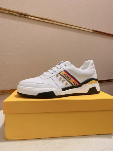 Fendi Mens Shoes Fashion Sneakers Luxury Brand Casual Shoes for Men with Original Box